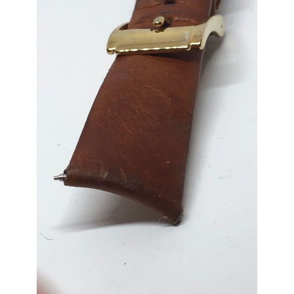 Authentic Michael Kors Leather Watch 2 Piece Band J204 - Picture 4 of 9